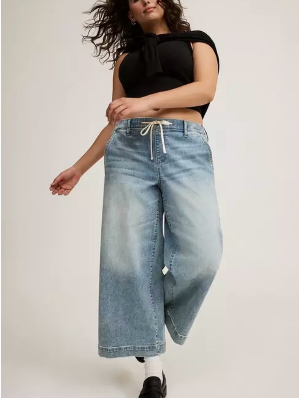 NWOT TORRID Weekend Mid-Rise Ankle Wide Leg Jean SIZE 2X